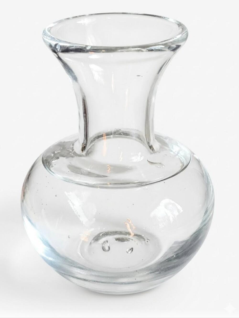 Simon Pearce Celebration Clear Glass Vase